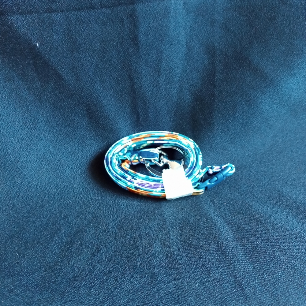 Fabric lanyard